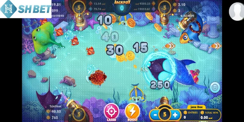 Hãy chú ý kinh nghiệm để trở thành tay bắn cá siêu tốc